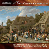 CD-Cover – J. S. Bach: Bauernkantate u.a.